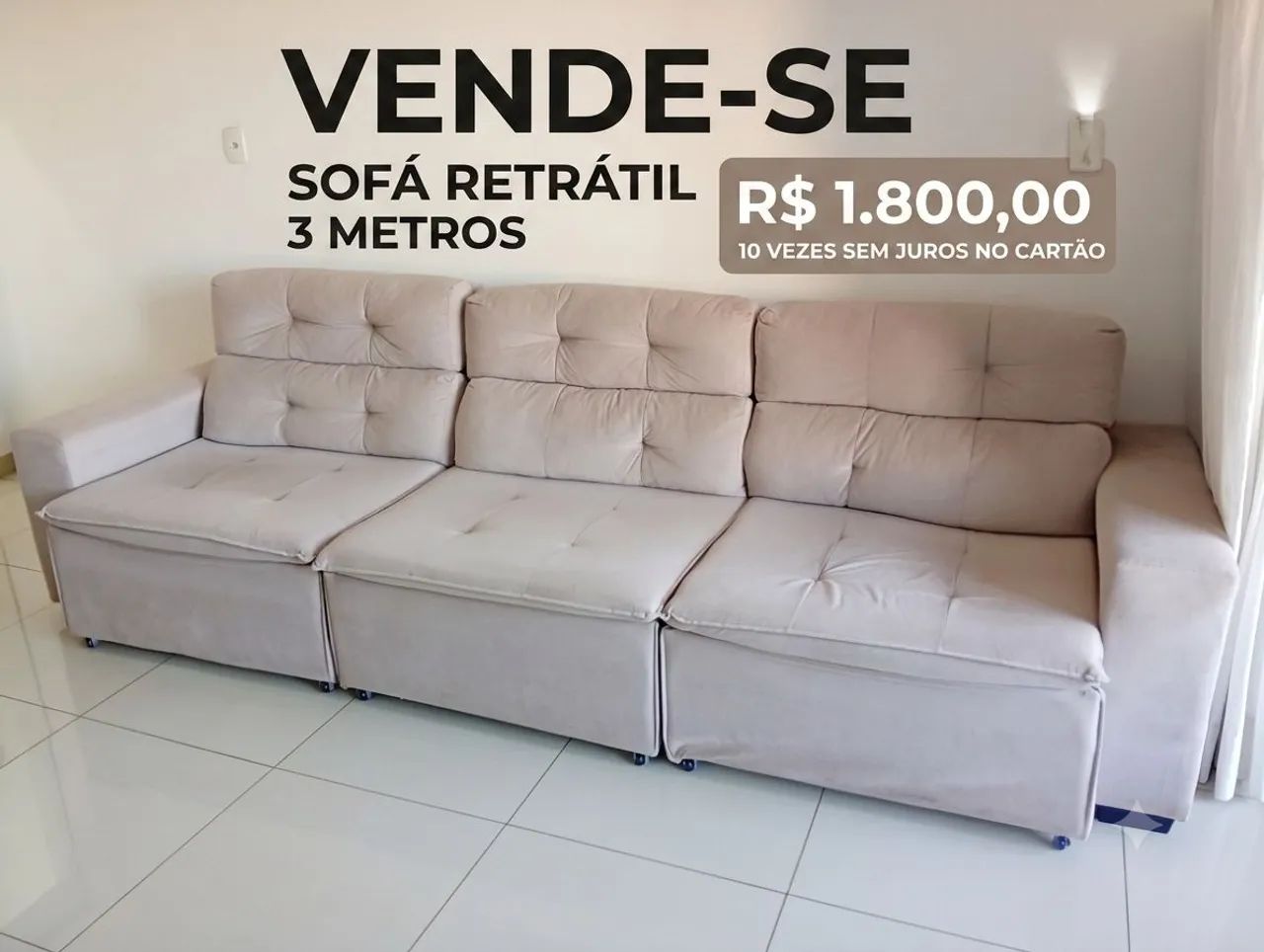 Vendo mesa e sofá