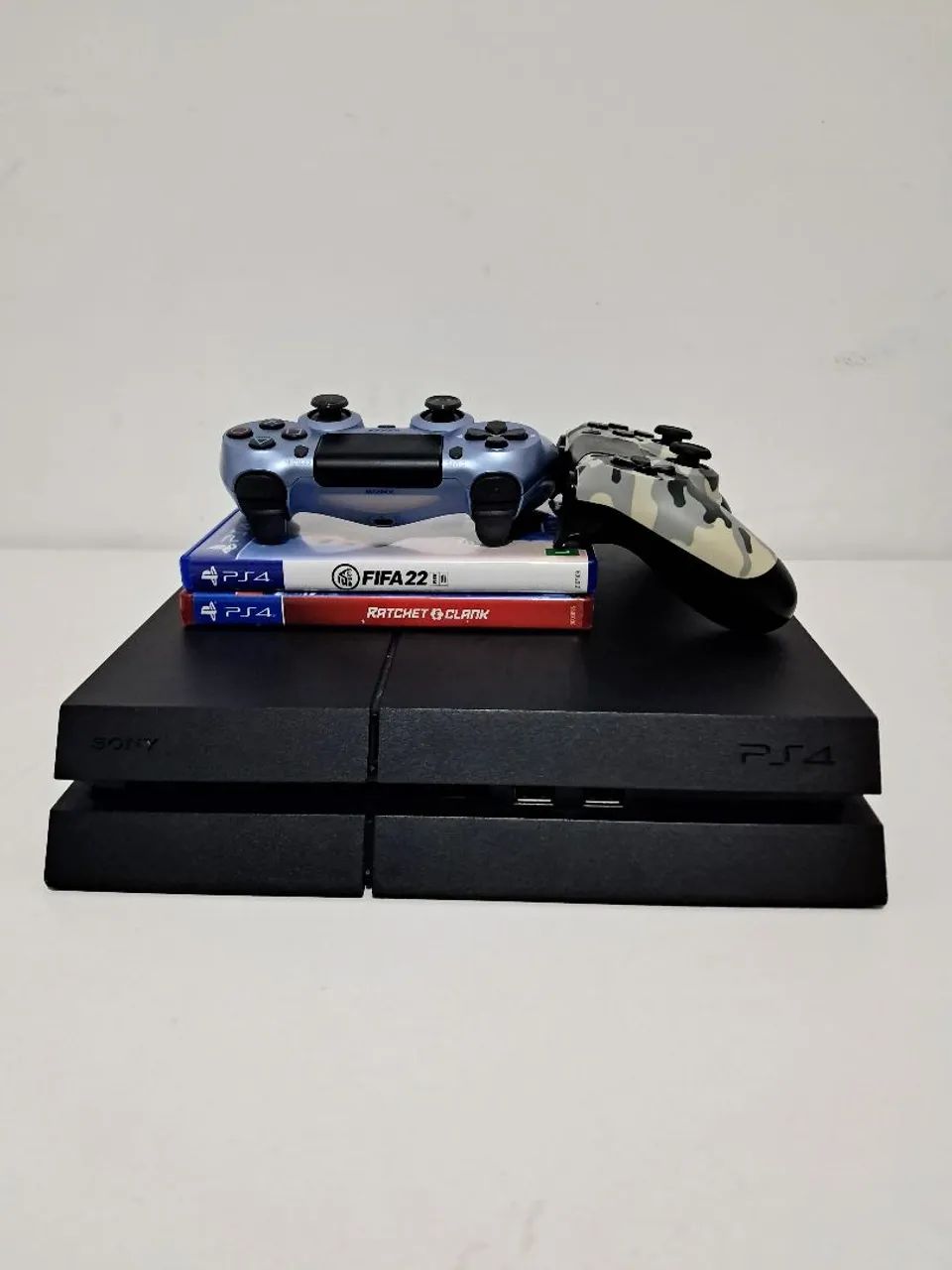 PS4 FAT -2 CONTROLES - 2 JOGOS- - Foto 2