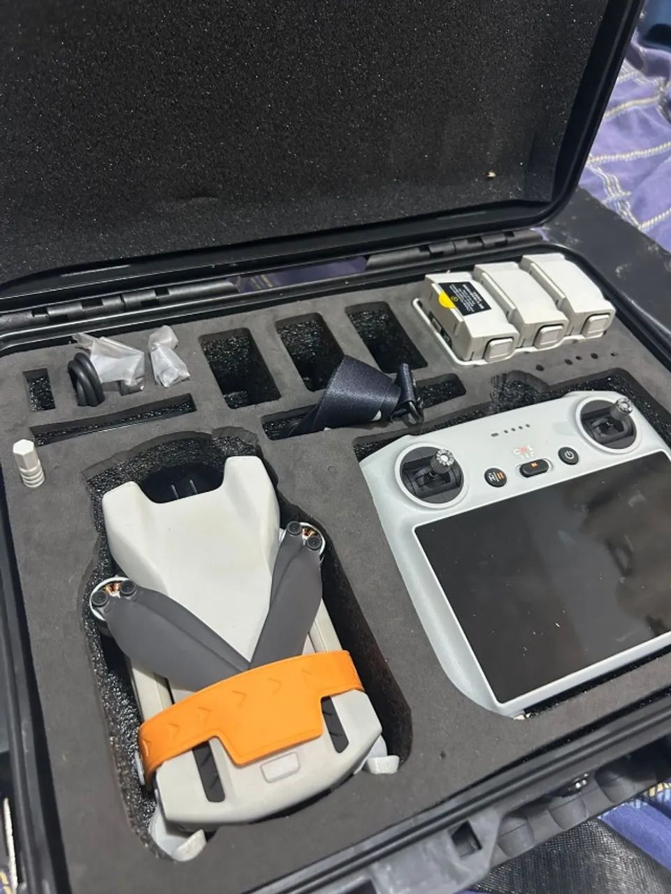 Drone DJI mini 3, combo fly more com tela, filtros, maleta. - Foto 3