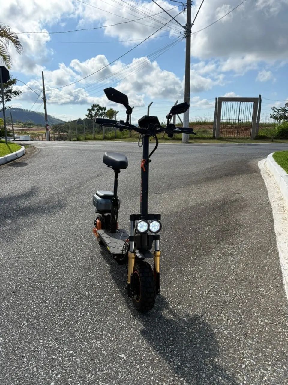 patinete eletrico amxi m5 pro 48v novinho - Foto 2