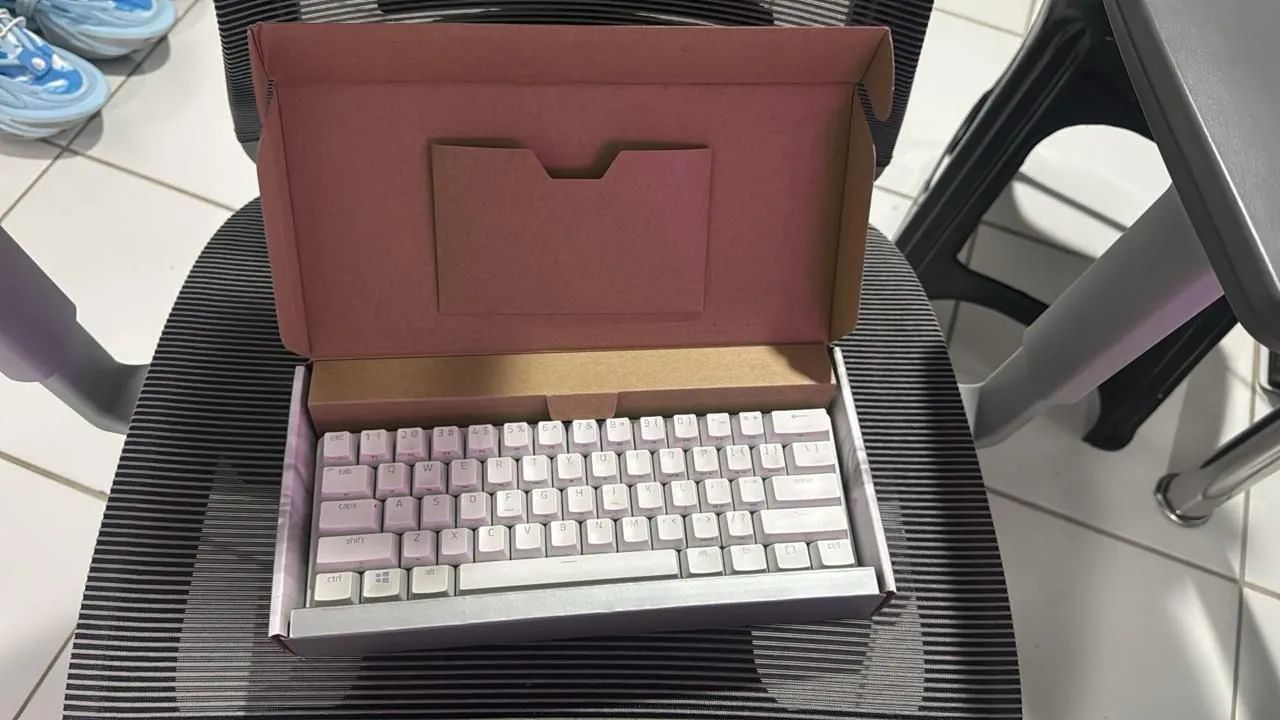 RAZER HUNTSMAN MINI MERCURY TECLADO GAMER 60% - Foto 2