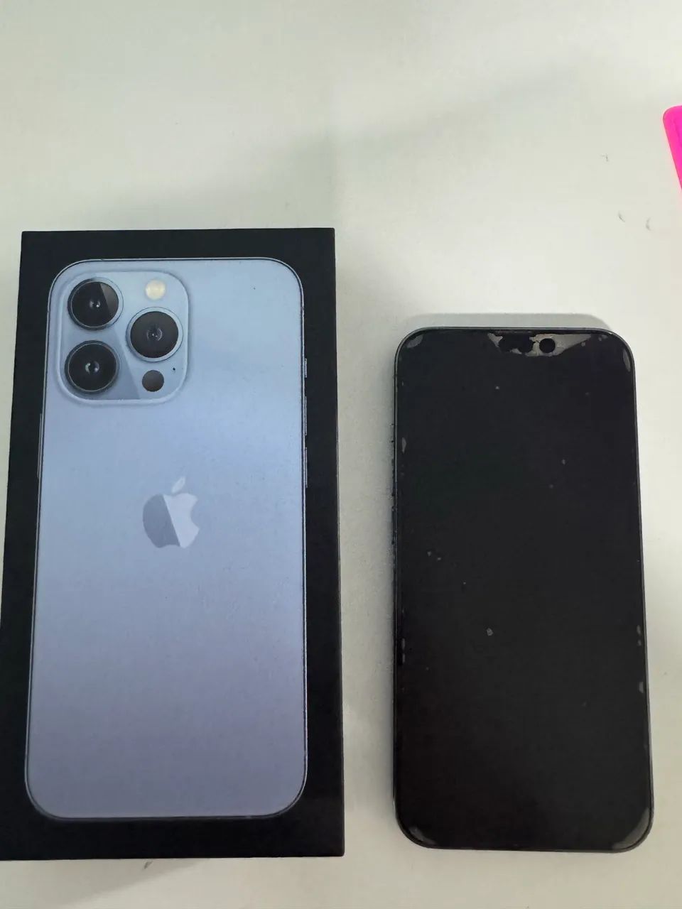 iPhone 13 Pro 128 GB Azul-Sierra - R$ 2.100 - Foto 4