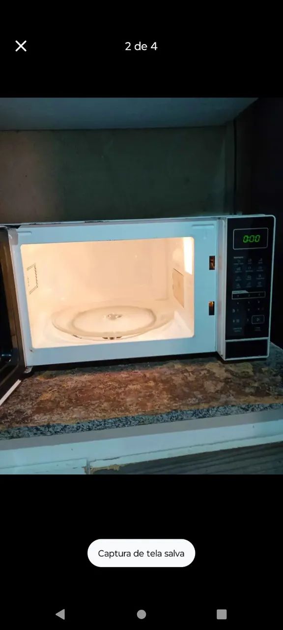 Microondas Midea 20L, 127v. R$ 220,00