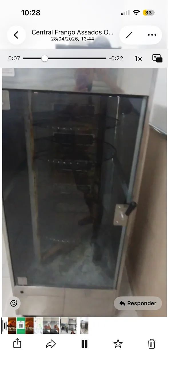 Forno industrial para assar