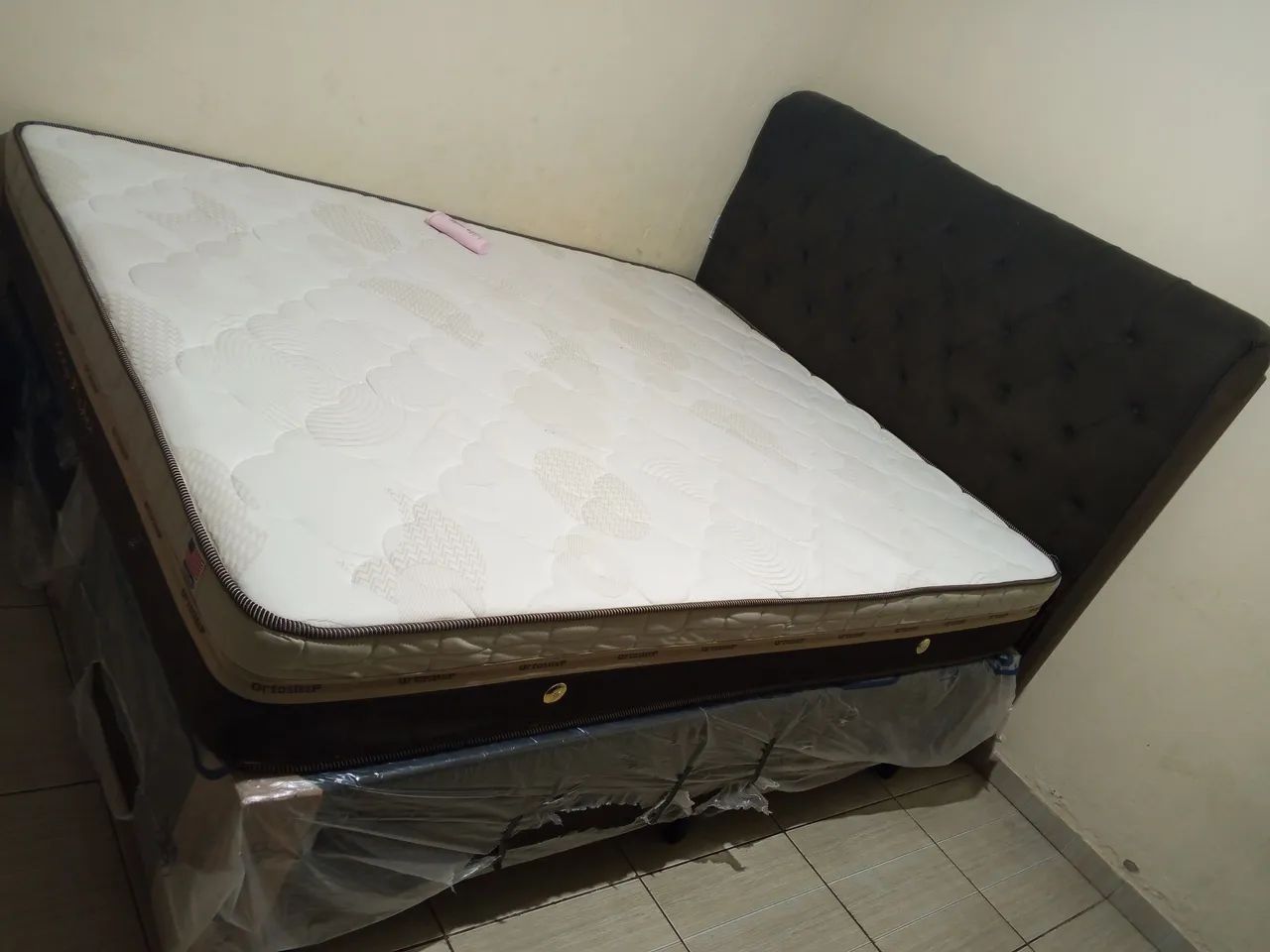 Cama box ,mola ensacada  - Foto 3