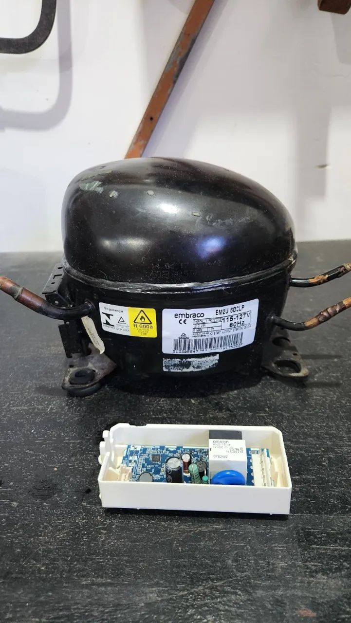 Motor Geladeira com defeito