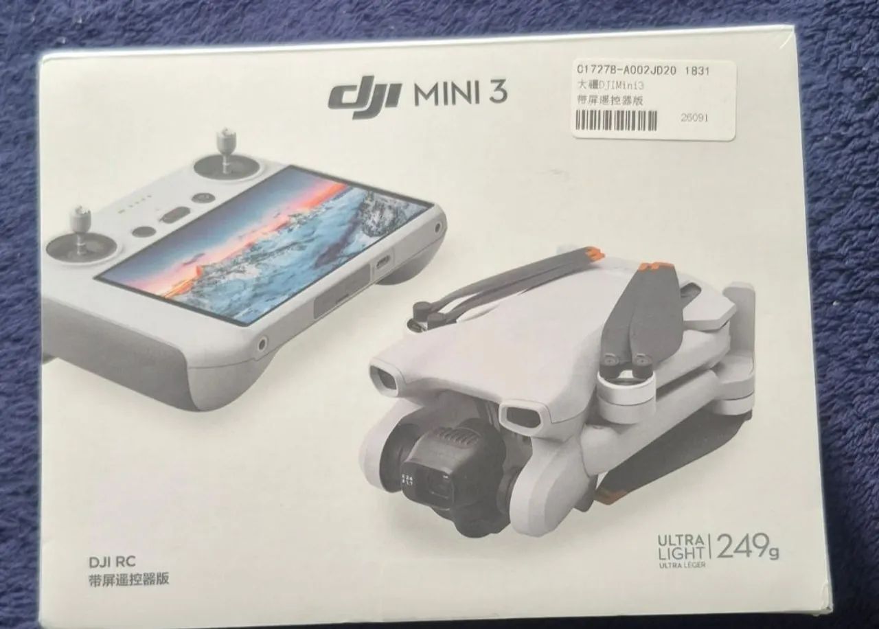 Dji Mini 3 RC Standard Lacrado 