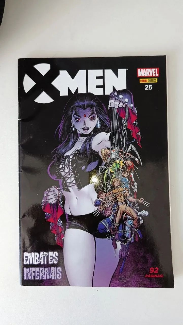 Revistas X-Men 25, 27, e 28