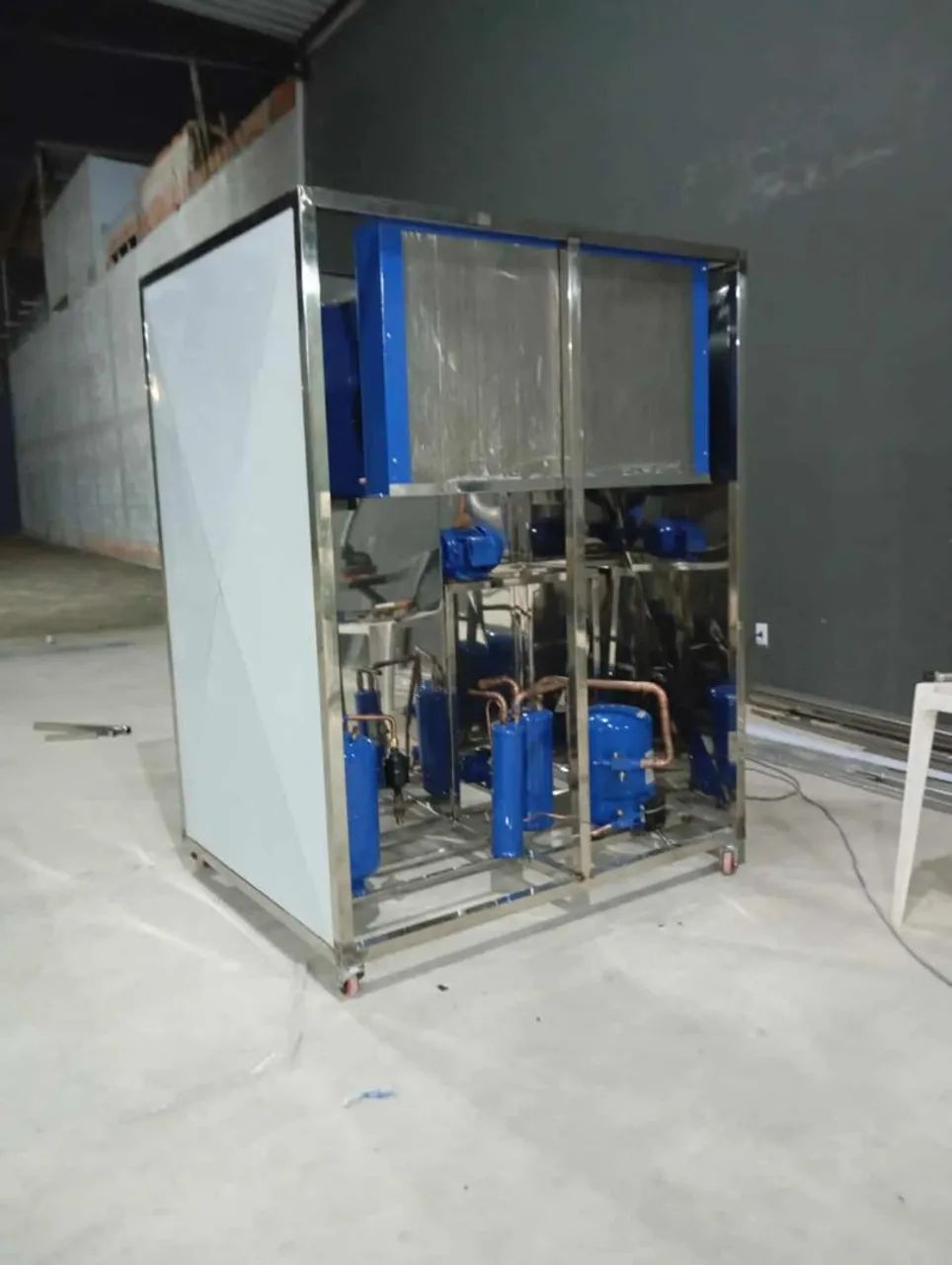 Maquina de gelo Escama 