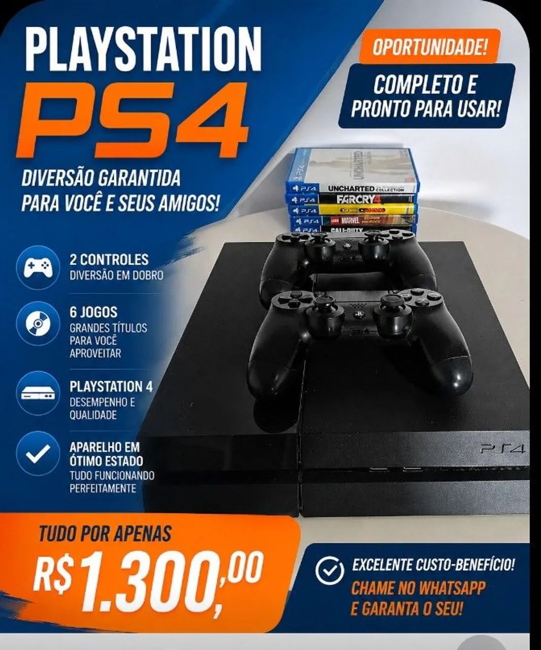 Oportunidade PS4