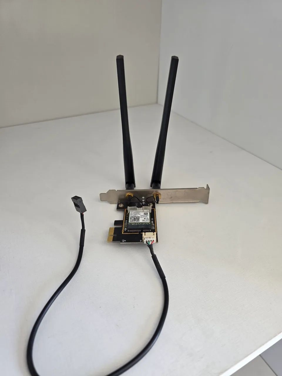 Placa de Rede Wi-Fi 6E + Bluetooth 5.3 (Chip Intel AX210) PCI-e - Alta Velocidade - Foto 4