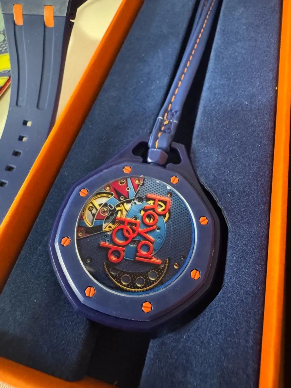 Relogio AP x Swatch Royal Pop - Foto 4