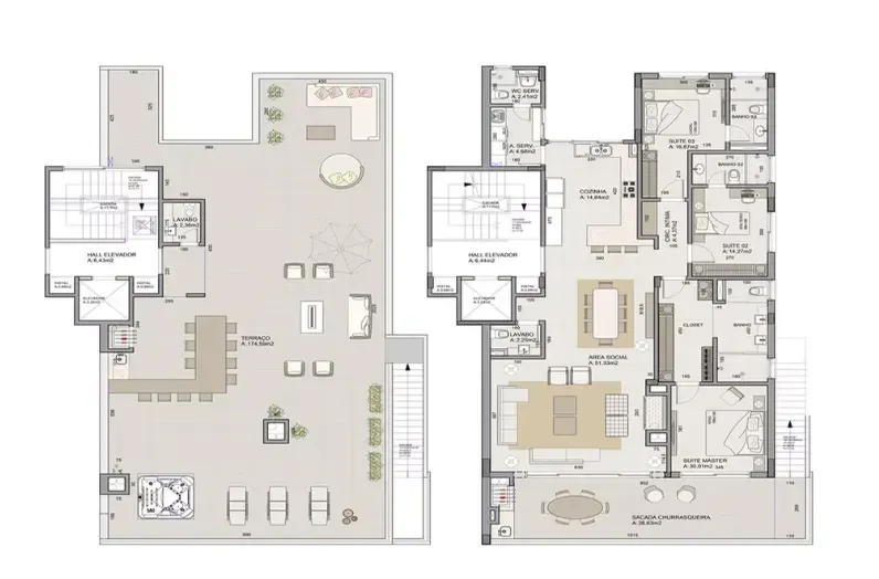 PLANTA 193m²