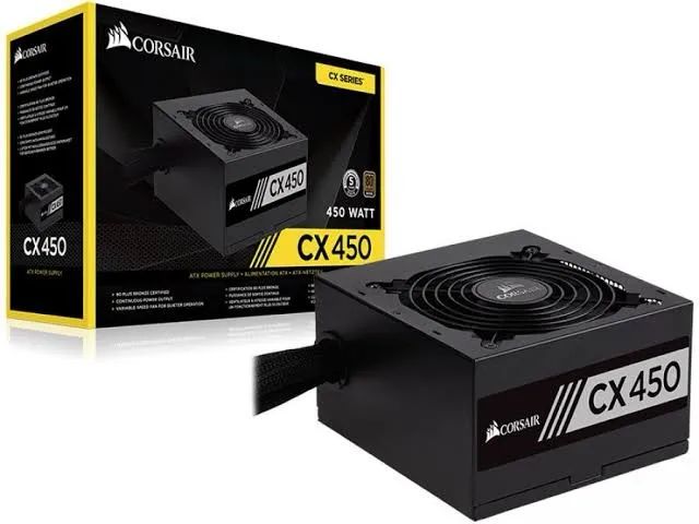 Fonte CX450 Corsair 80 Plus Bronze