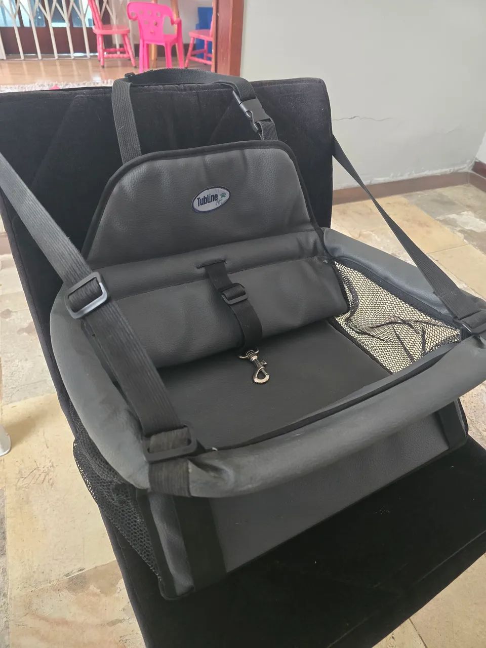 Cadeira de carro para transporte cachorro