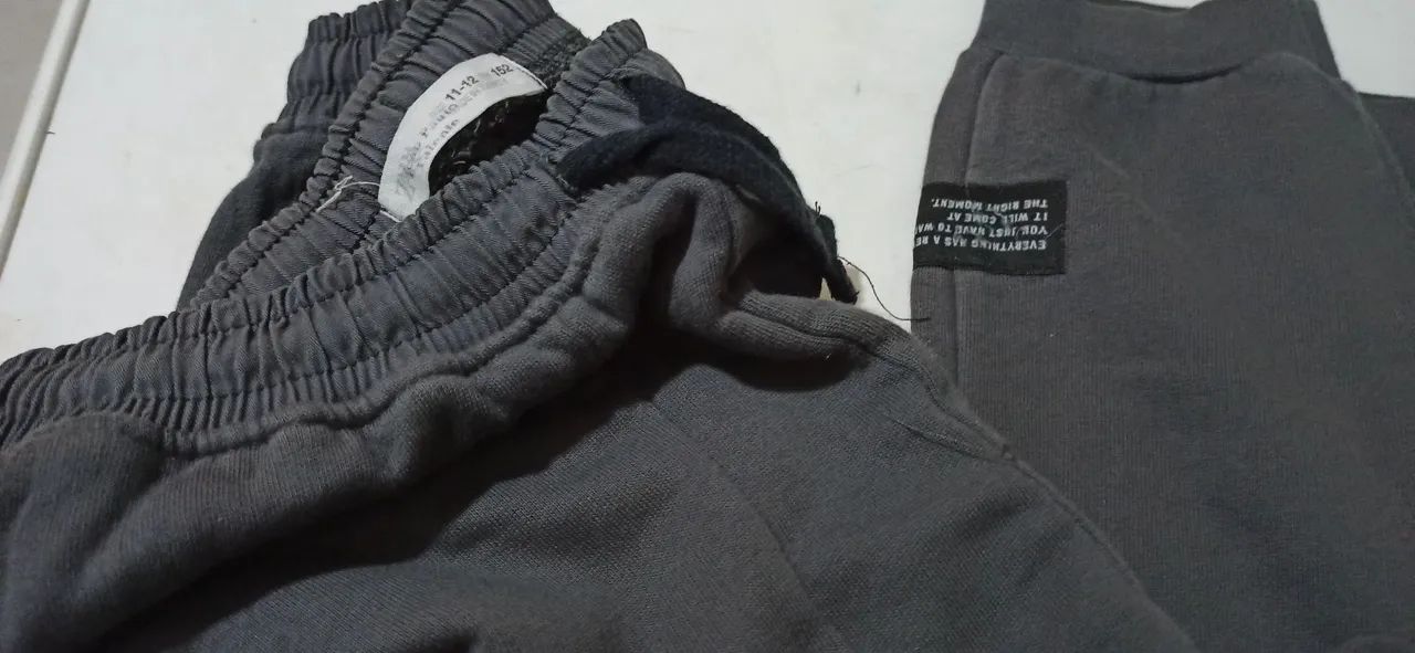Calça cargo Moletom Zara Teens - Foto 2