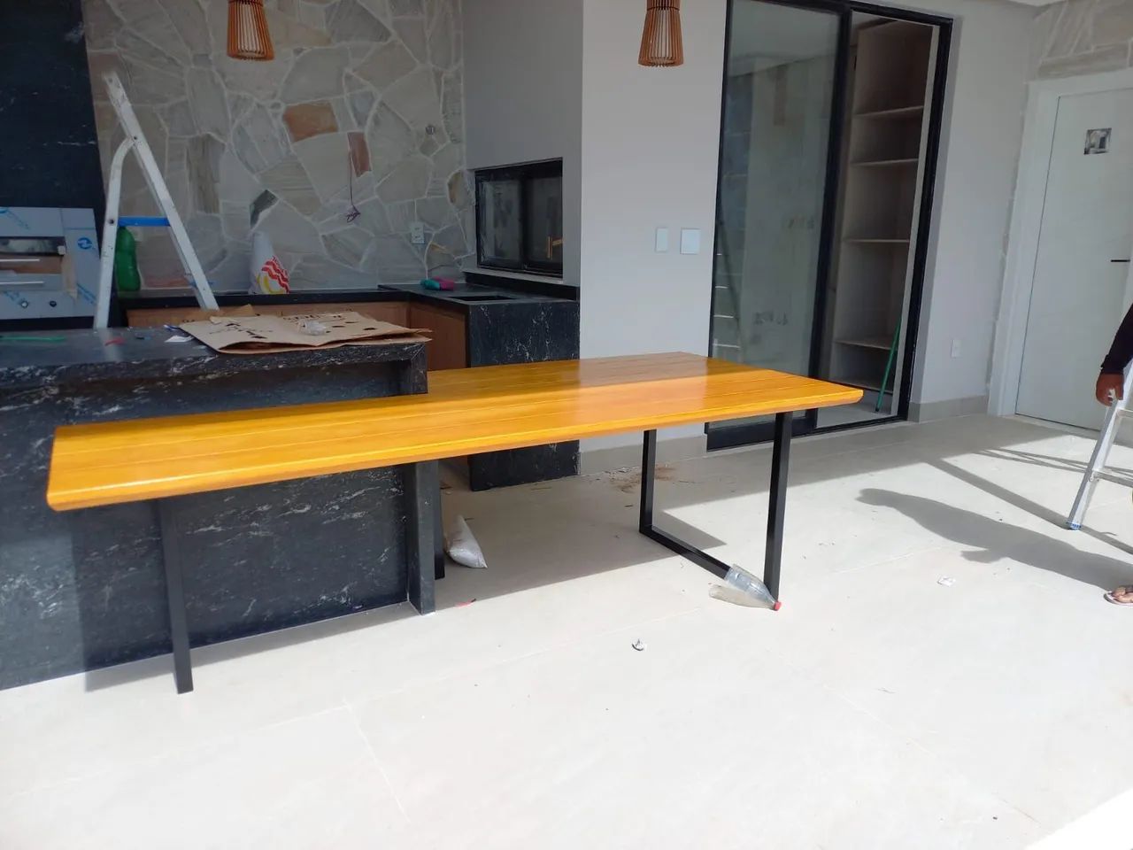 Mesa em madeira  - Foto 2