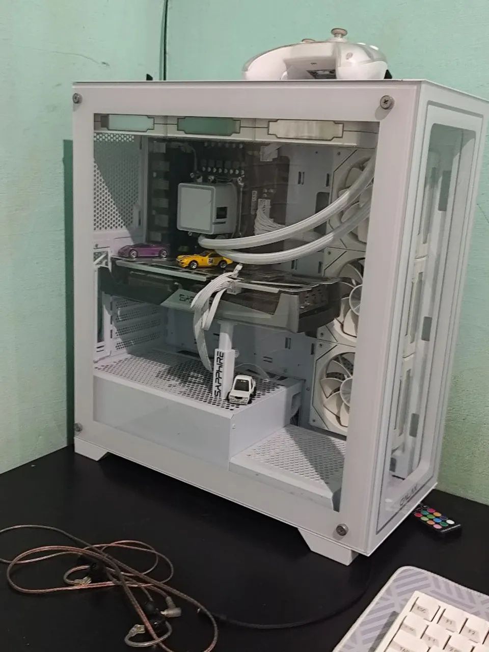 Gabinete galax omega branco - Foto 4