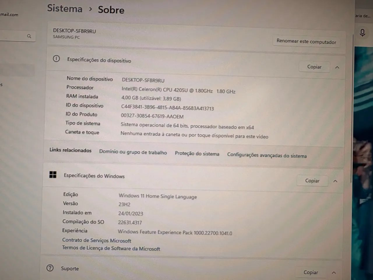 Samsung All in one Intel - Foto 5