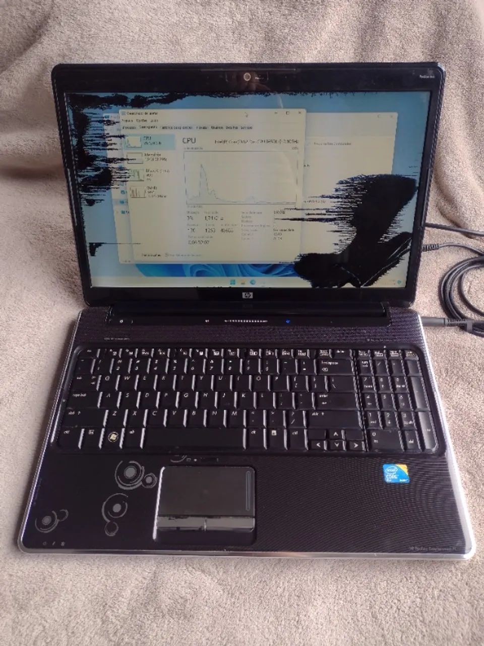 Notebook HP duo core 300gb 4GB RAM