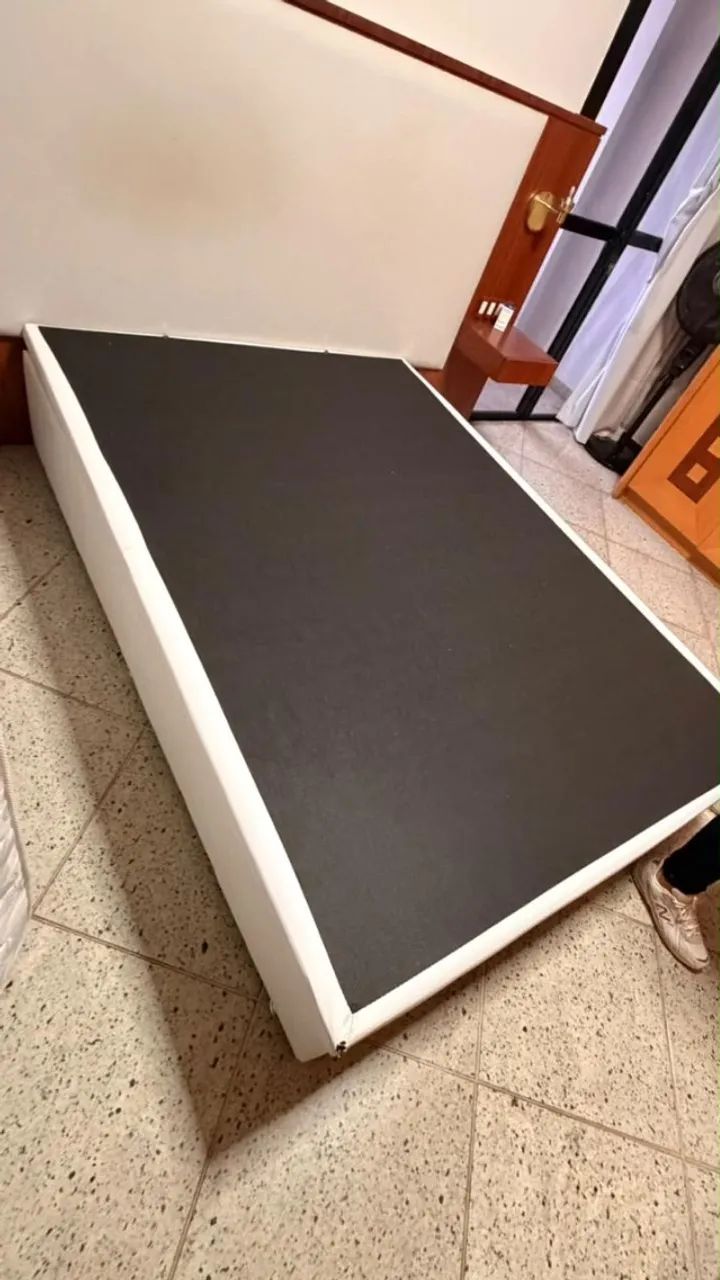 Cama Casal Box Bau Ortobom
