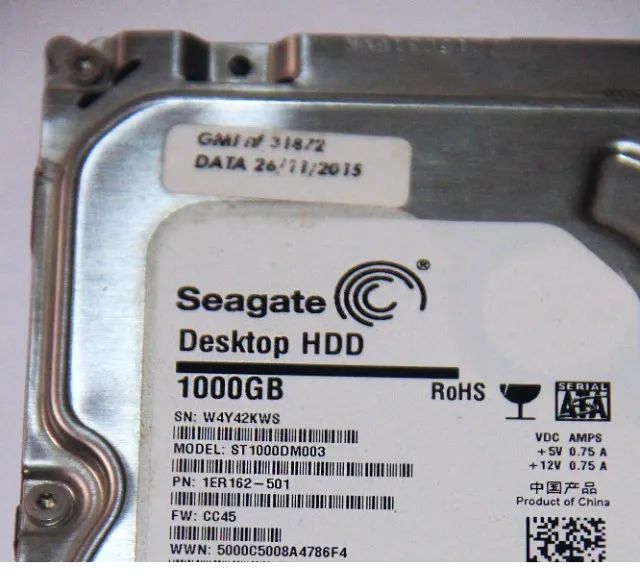 HD 1 Tera sata Seagate Desktop - Foto 3