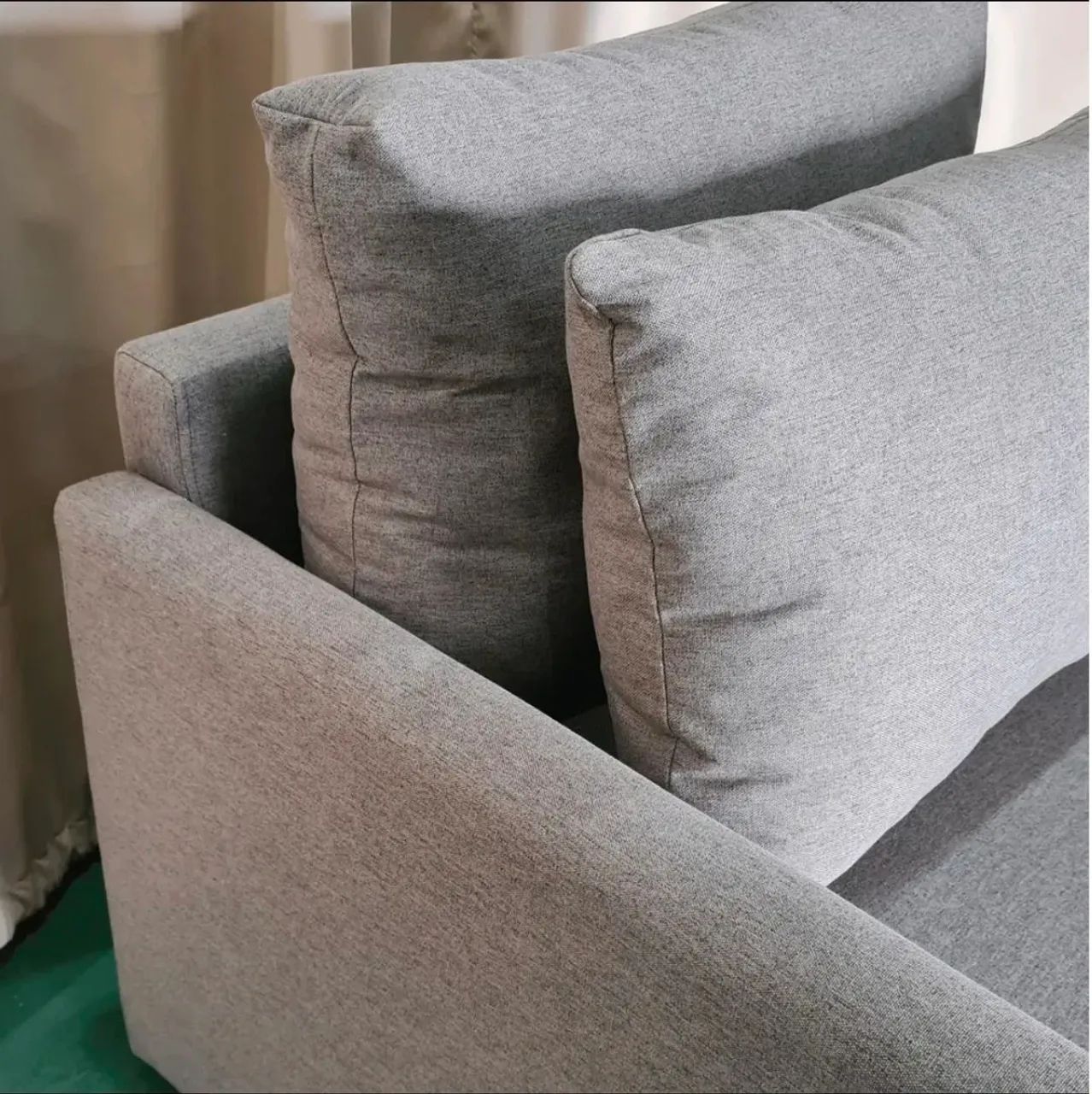 Poltrona Cama Baú & Usb | Tampo Lateral & Tecido Linho - Foto 4
