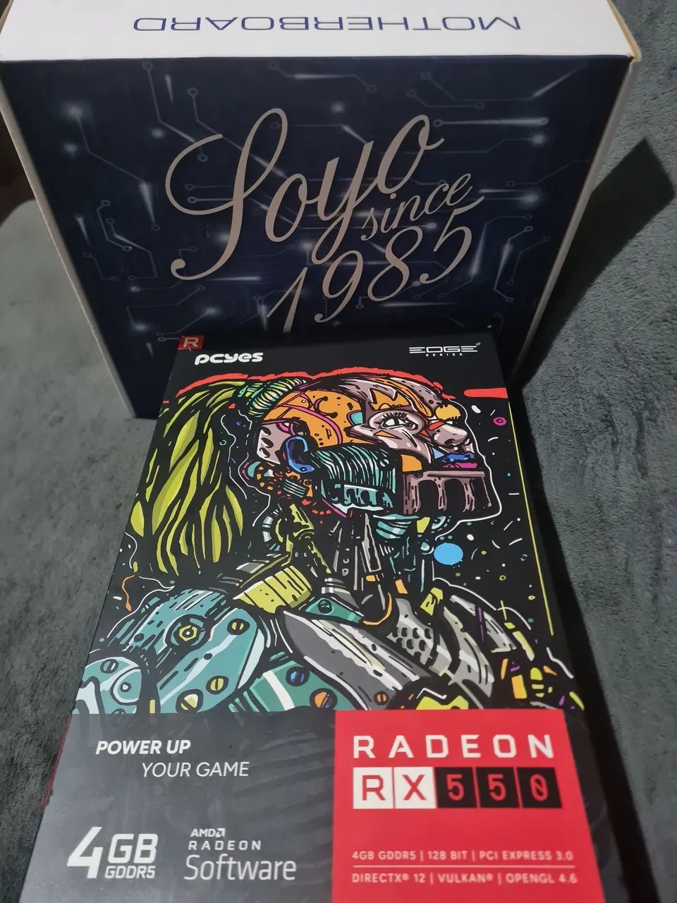 PC XEON + RADEON RX 550
