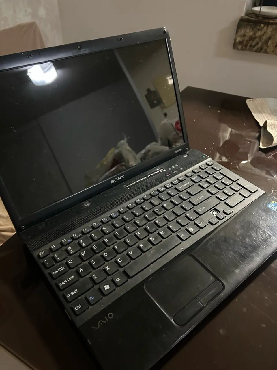 Notebook com defeito 