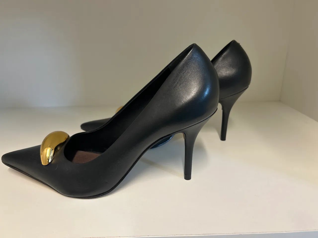 Scarpin preto AREZZO tam 37 - Foto 4