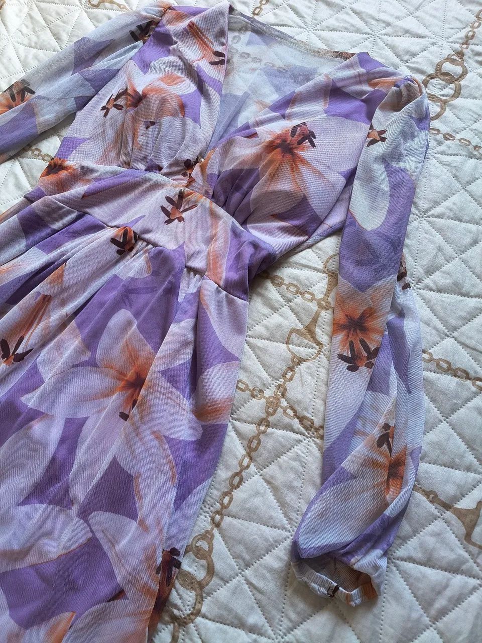 Vestido Longo com Tule - Foto 3