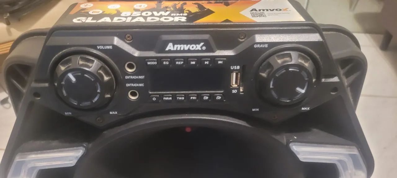 Caixa acústica amvox 850w  - Foto 4