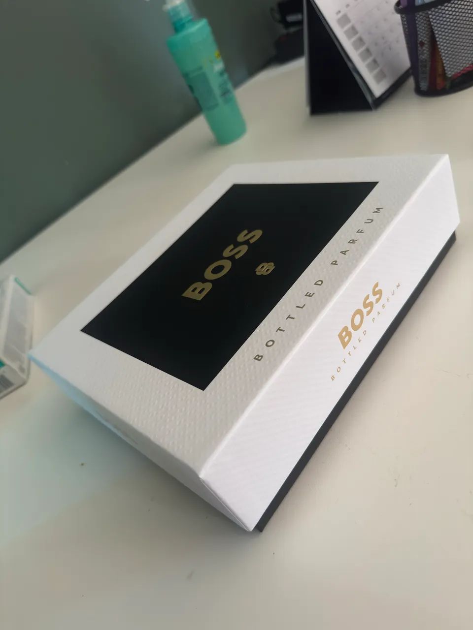 Kit BOSS Perfum Bottled Parfum 100ML+ Creme + Des - Foto 3