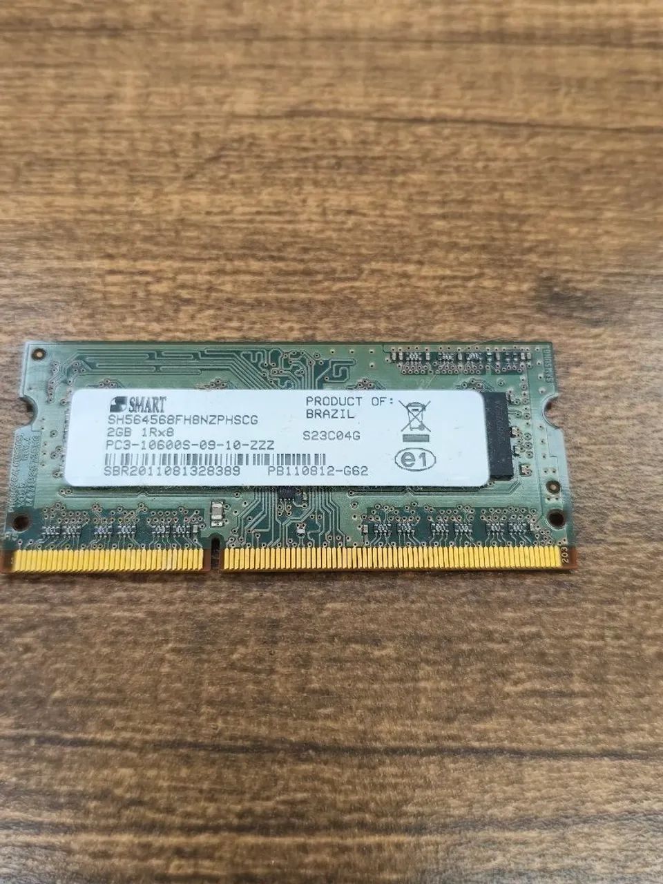 Pente de memória RAM 2GB Smart