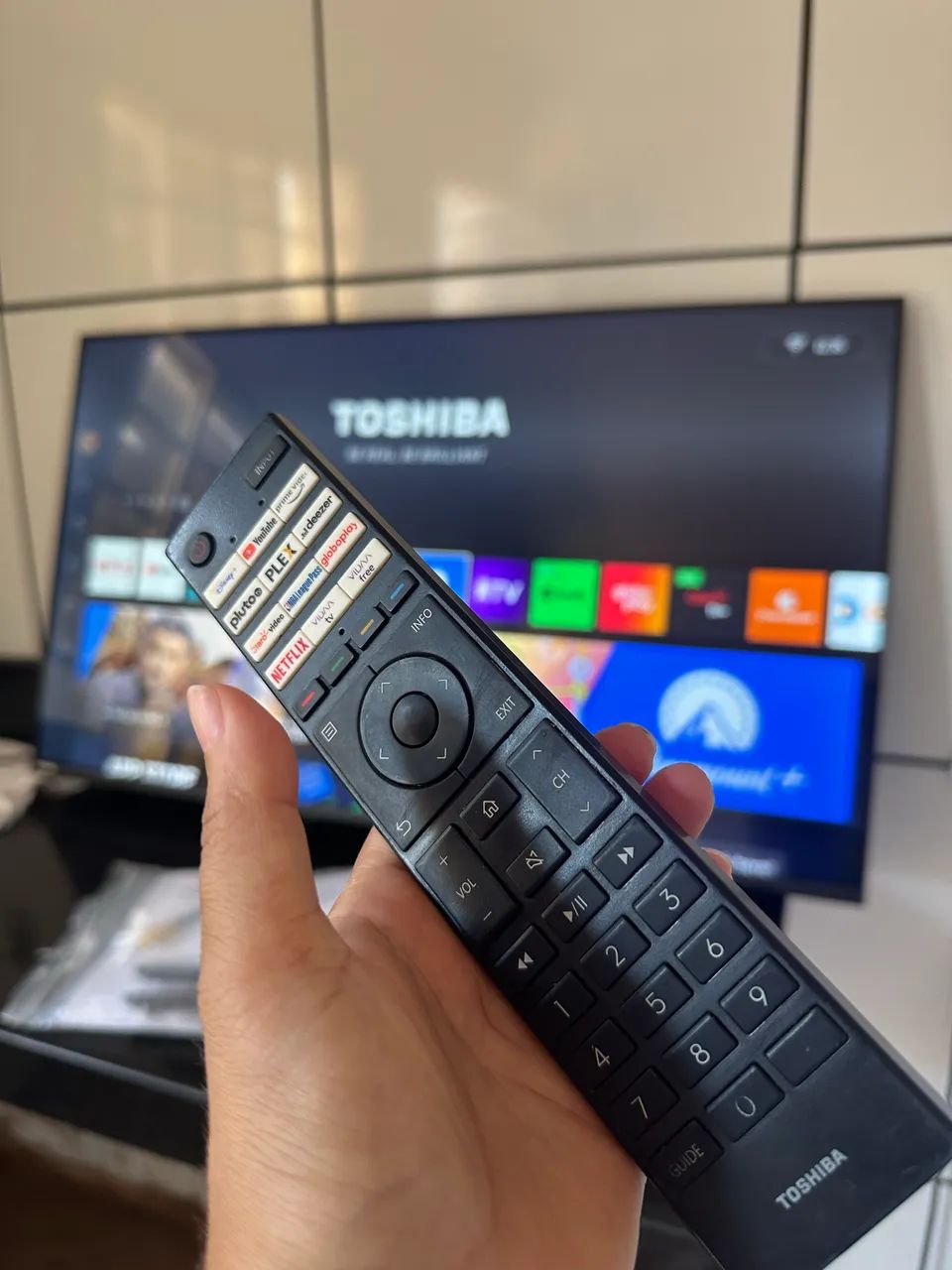 Tv smartv semi nova Toshiba 43, - Foto 4