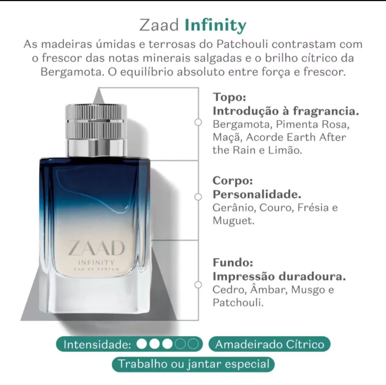 Zaad Infinity - oBoticário (lançamento) - Foto 4