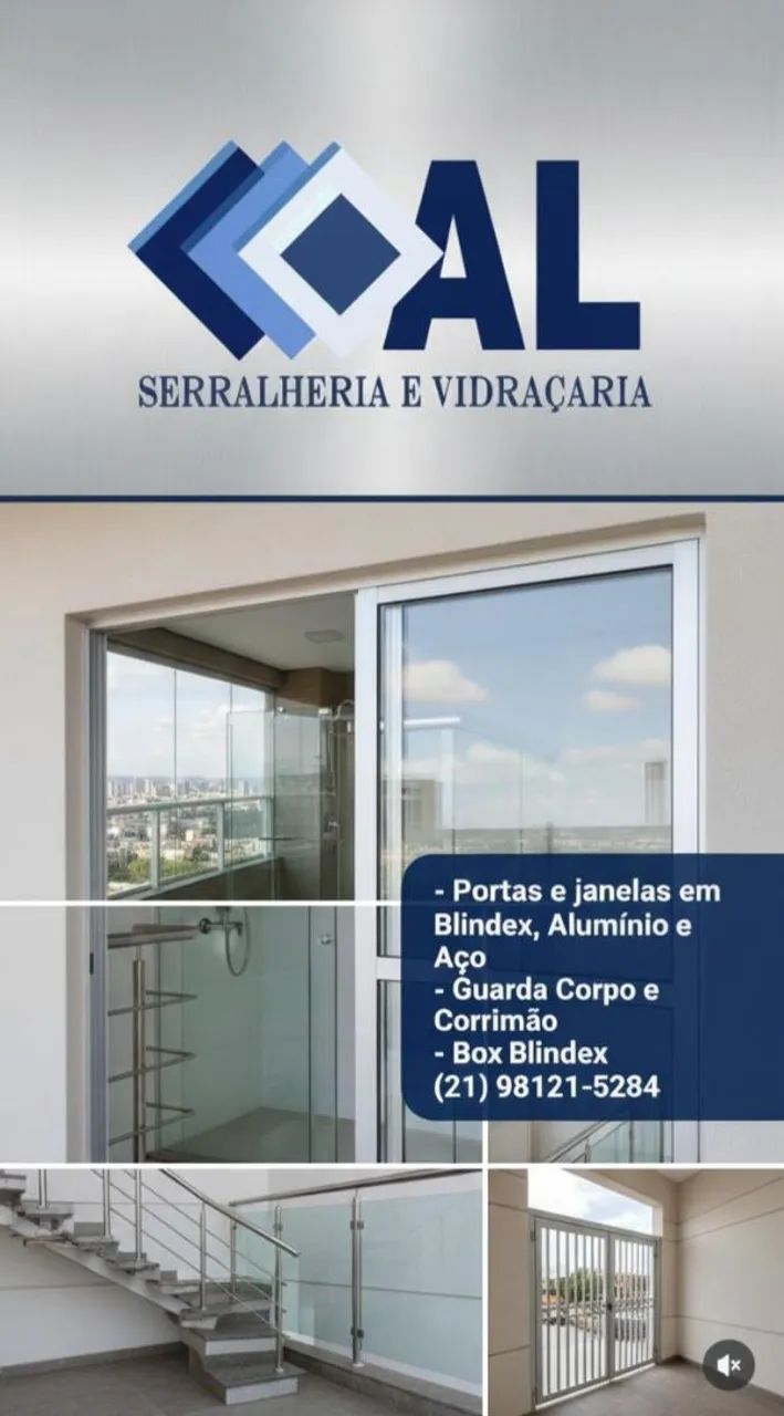 Serralheria, alumínio, aço, vidro e box - Foto 2