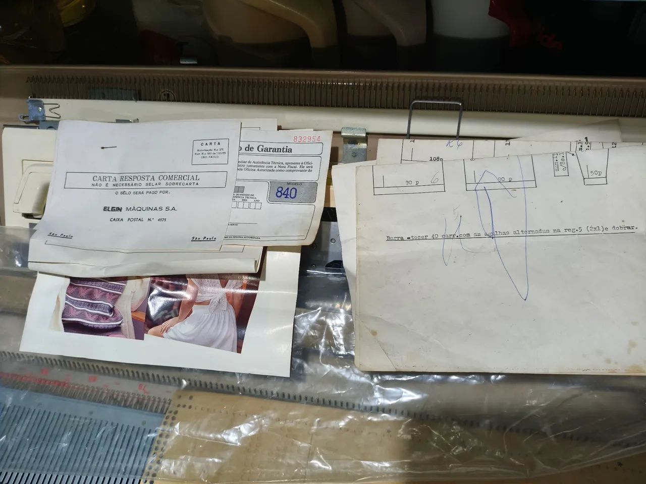 máquina de tricô  - Foto 5