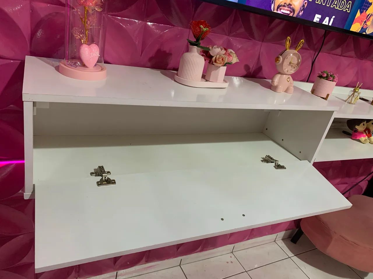 Rack Suspenso para TV até 75 Polegadas