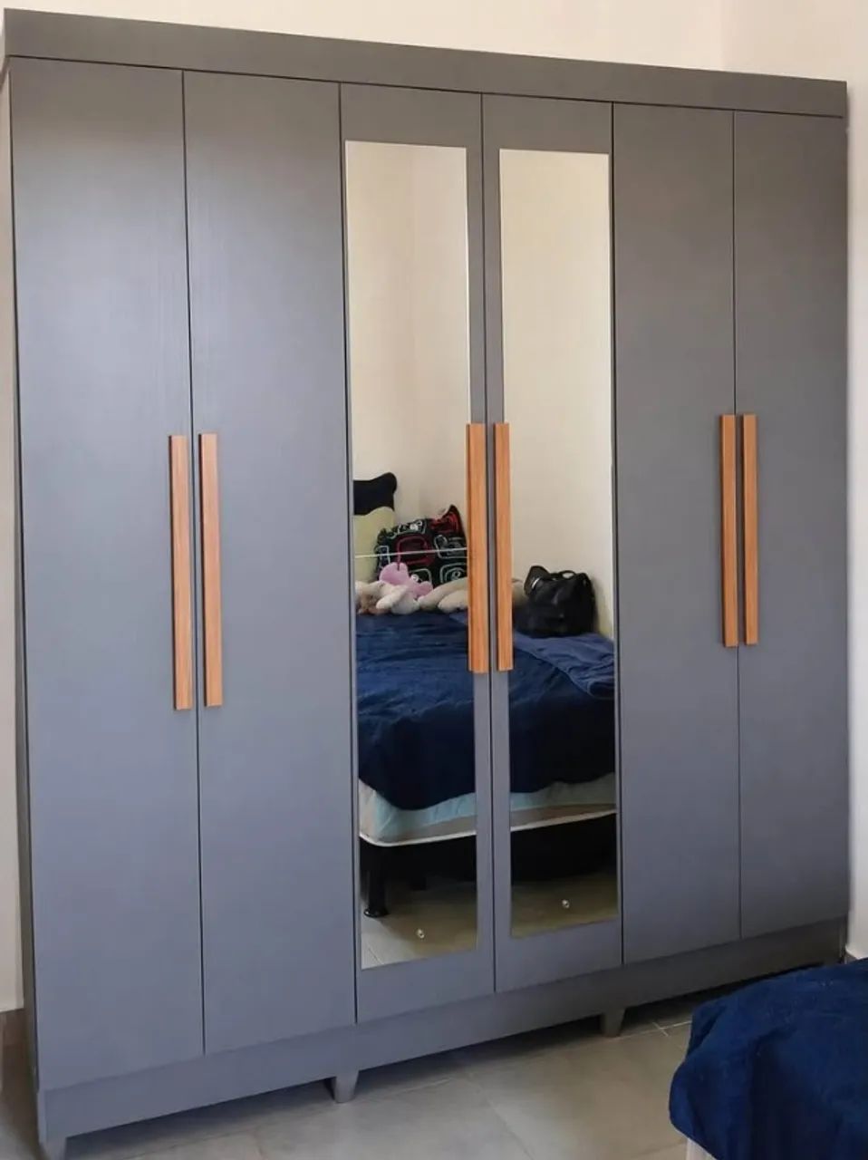 ? Guarda-Roupa com Espelho em MDF ? Entrega + Montagem GRÁTIS! - Foto 2