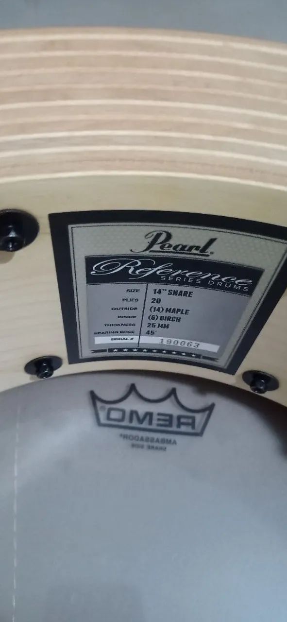 Caixa Pearl reference 14x6'5  - Foto 4