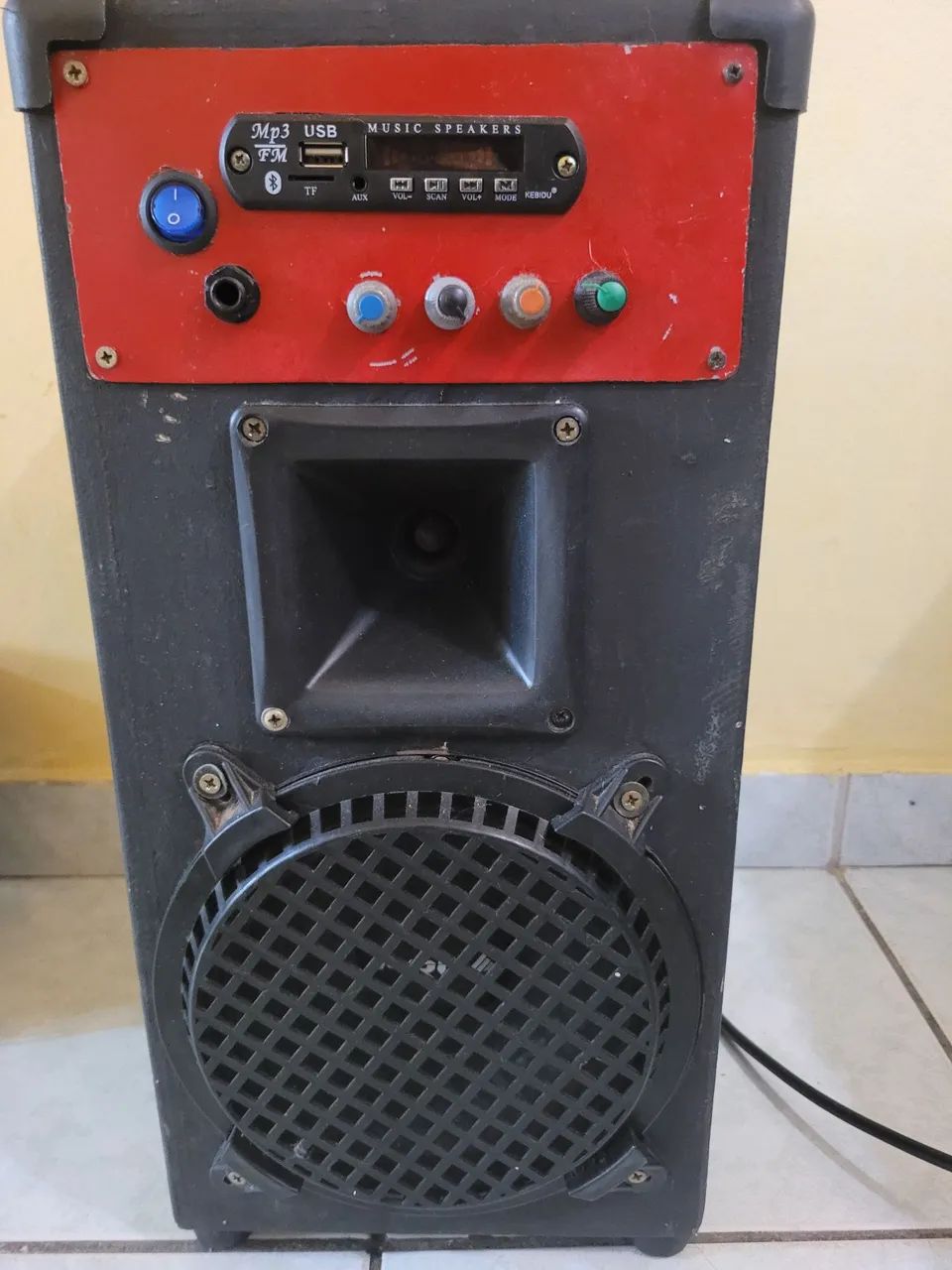 CAIXA DE SOM COM BLUETOOTH 