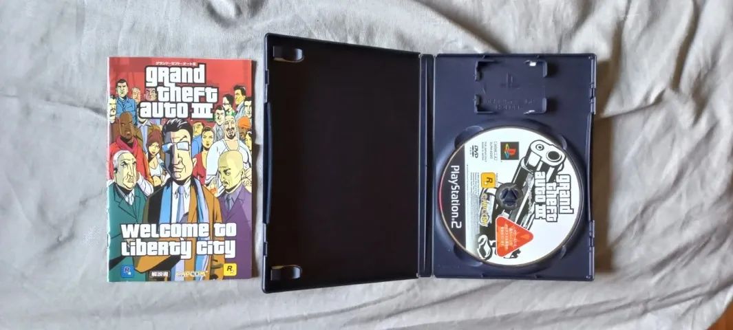Gta 3 (Com Manual E Mapa) - Ps2 / Original Japonês (Usado) - Foto 2