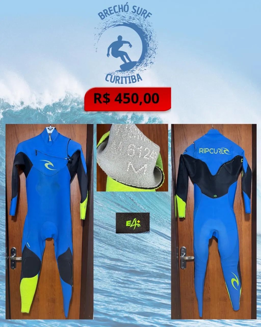 Long john Rip curl E4 