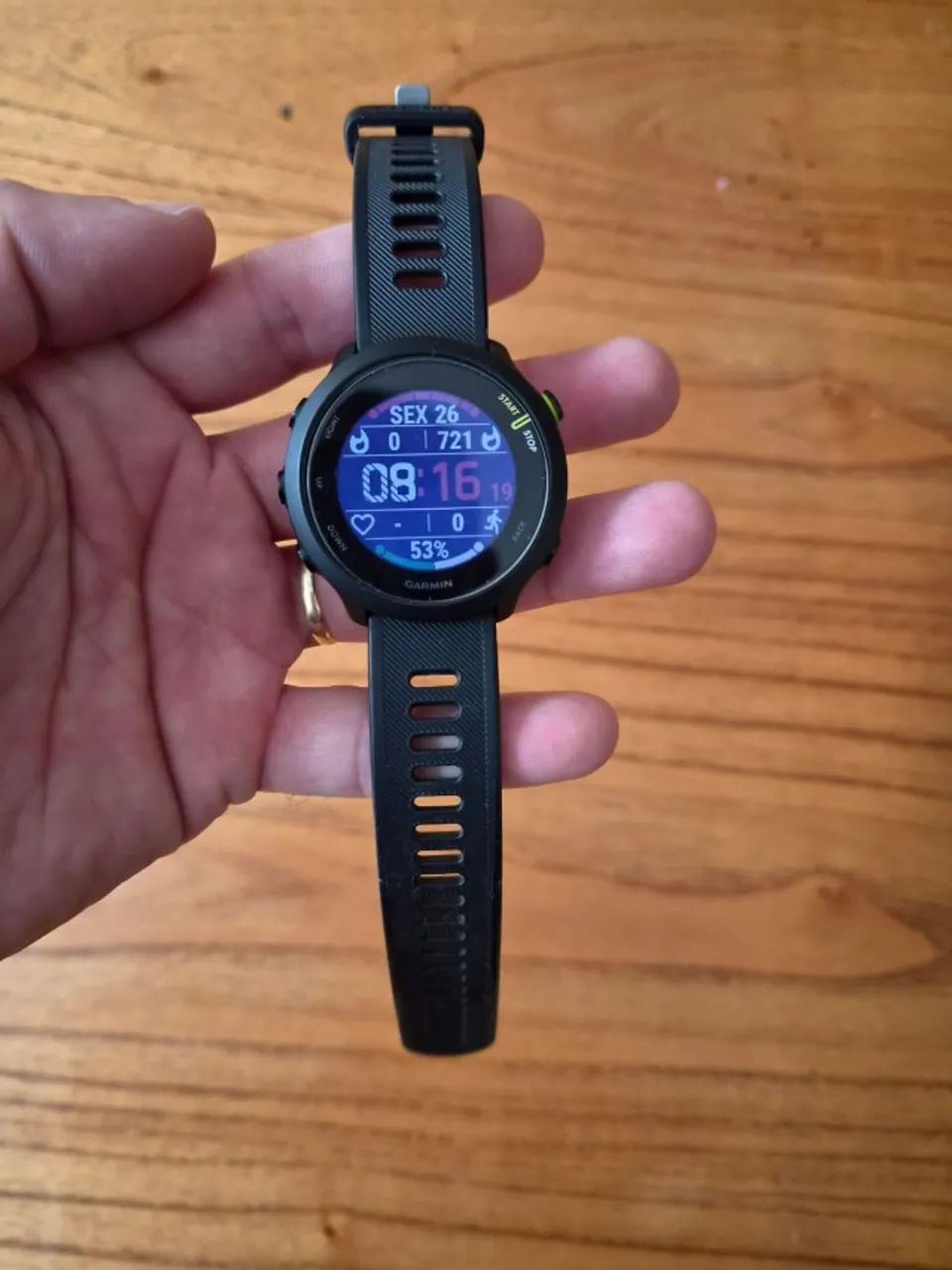 Relógio Garmin Forerunner 55 Seminovo, Perfeito Estado - Foto 4