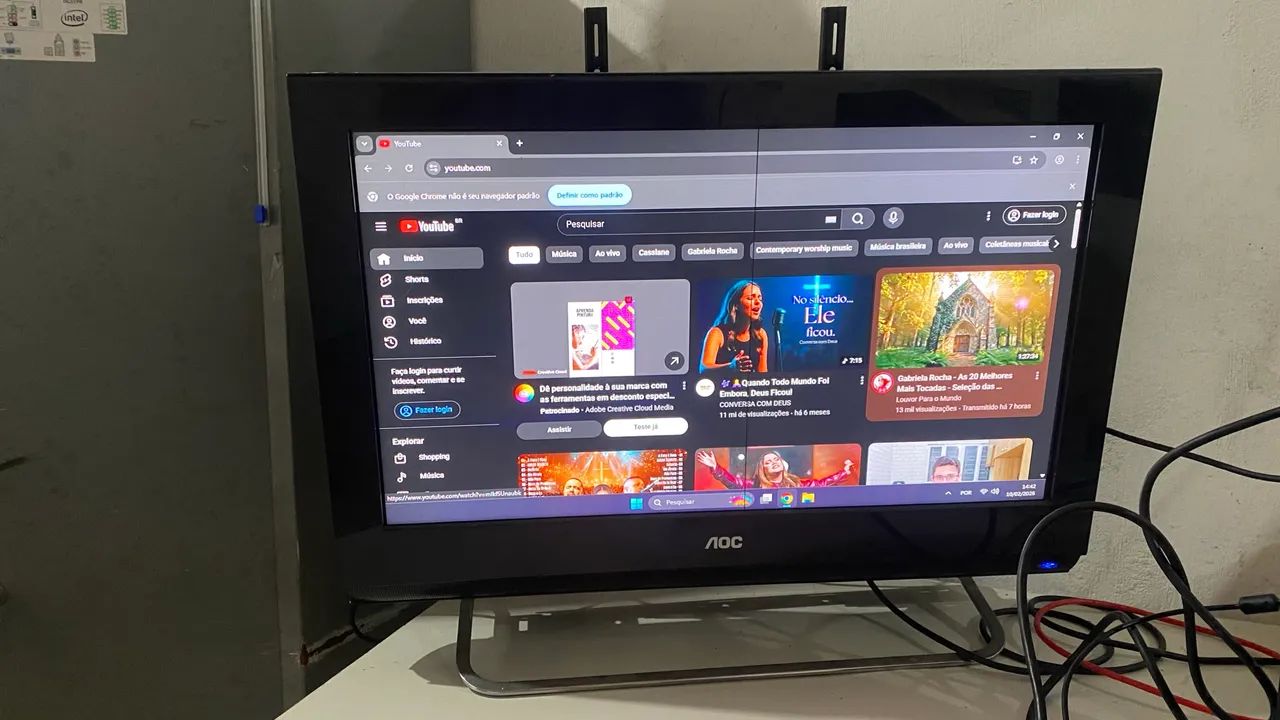 Monitor lcd aoc 27 polegadas top