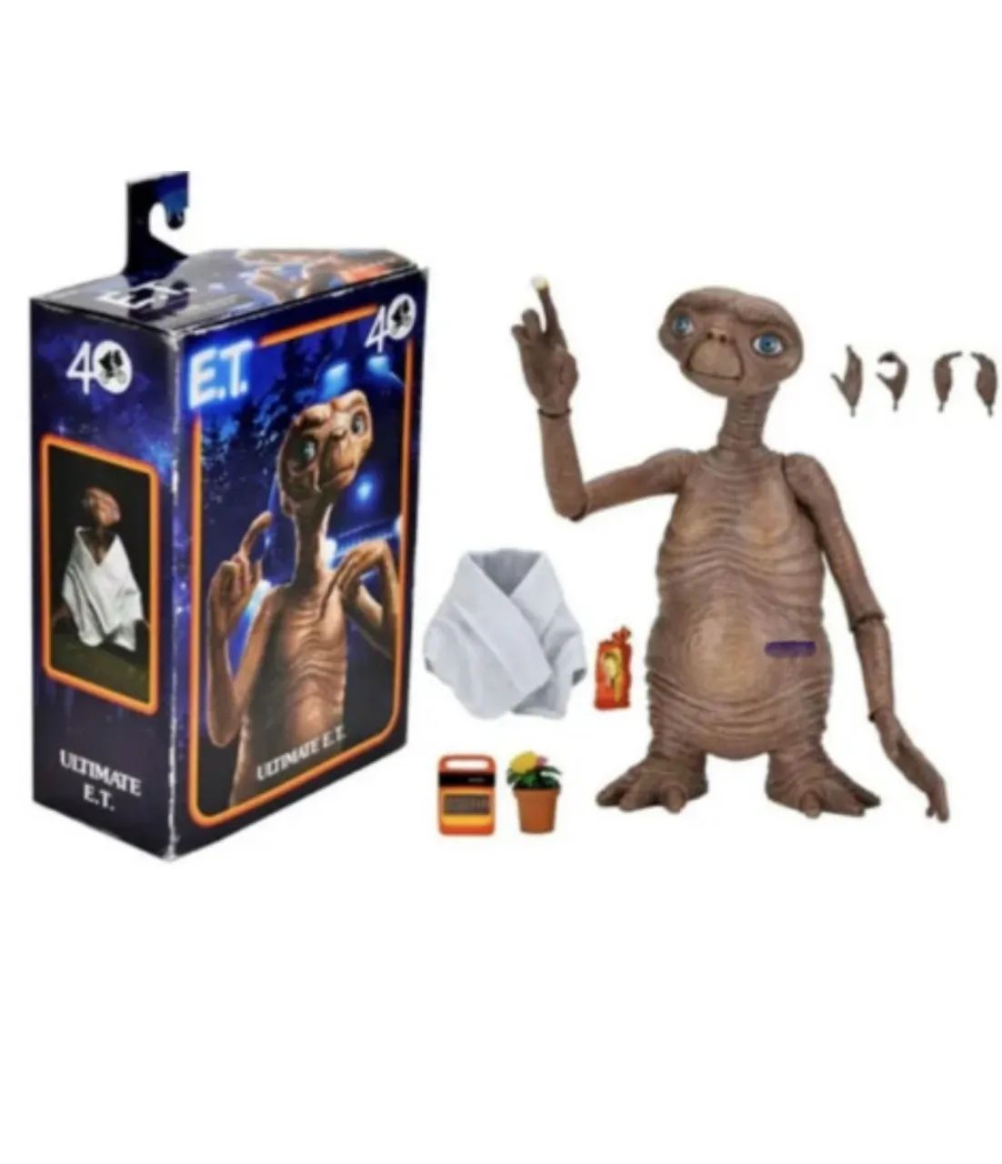 Action figure neca ultimate E.T o extraterrestre, produto novo, importado e original  - Foto 3