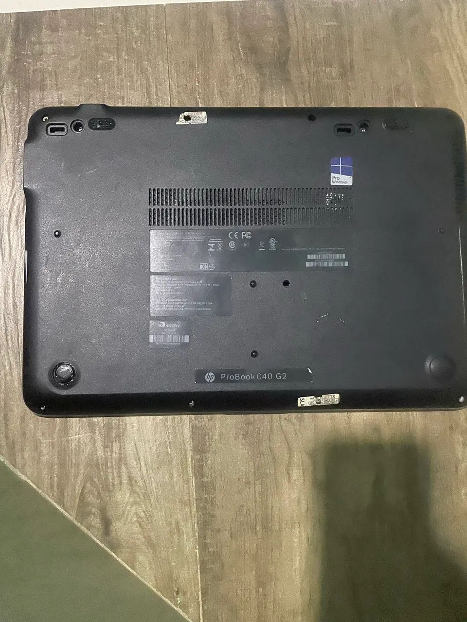 Notebook HP Probook C40 G2 com problema na Placa, Tela funcionando e carcaça  toda boa  - Foto 3