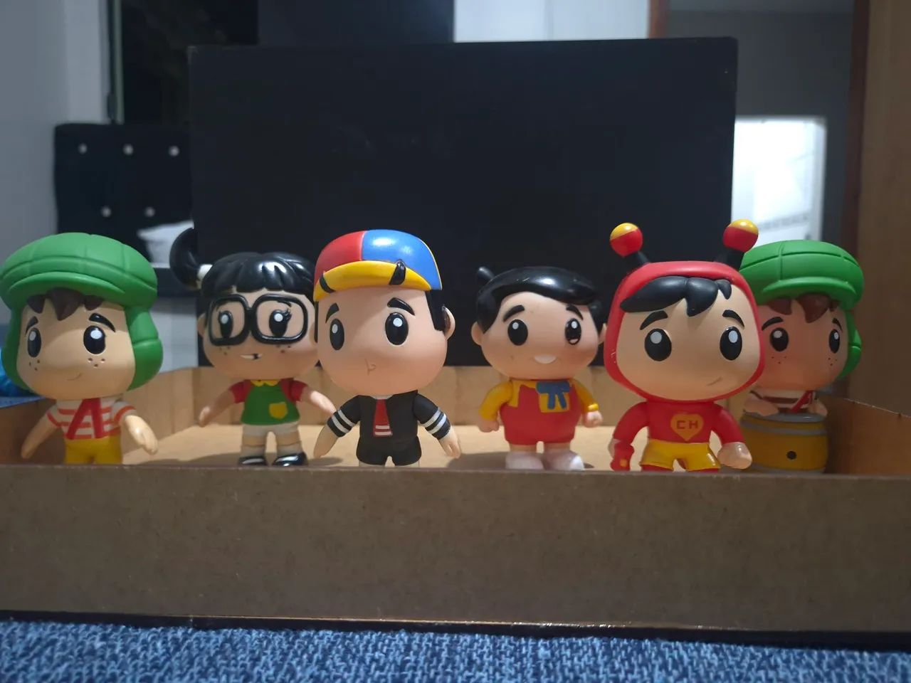 Coleção completa  de bonecos do seriado chaves 