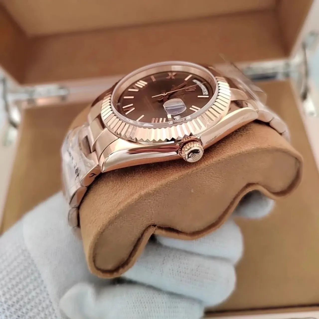 Rolex Day-Date Chocolate - Foto 4